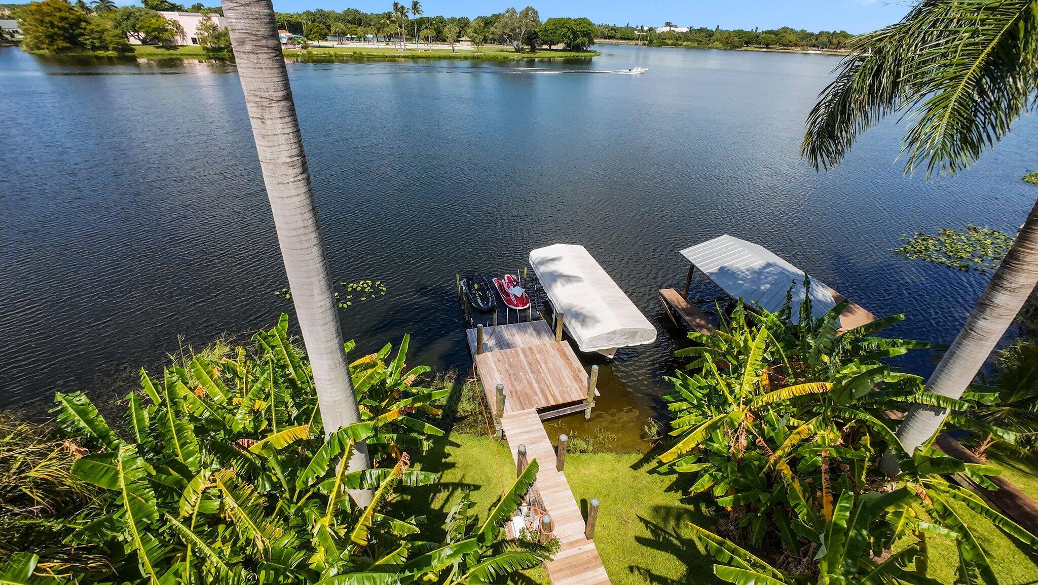 920 Hibiscus Lane Delray Beach, FL 33444 - Photo 20 of 39 Private Dock