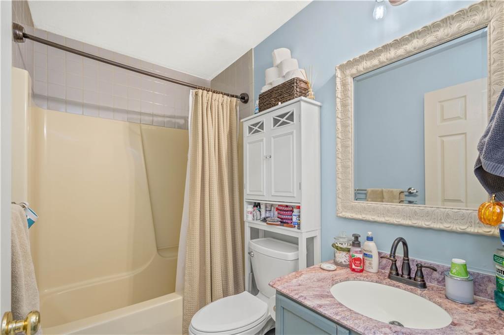 307 Lawrence Place Coraopolis, PA 15108 - Photo 18 of 25 a bathroom with a sink toilet and shower