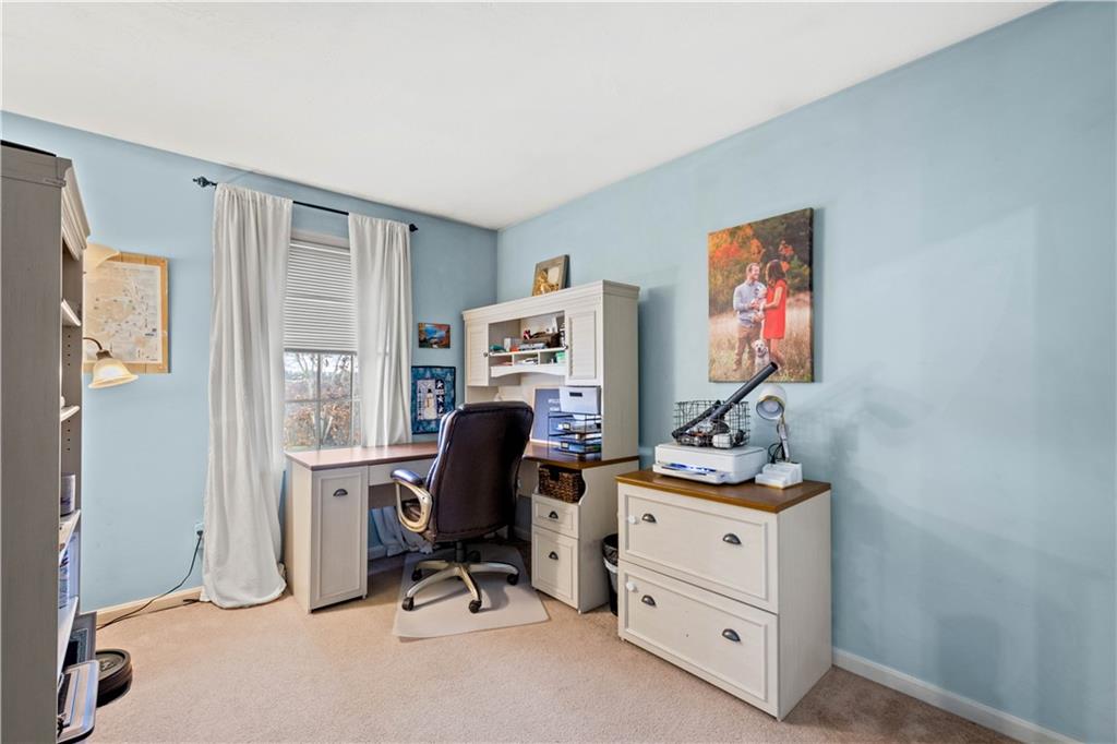 307 Lawrence Place Coraopolis, PA 15108 - Photo 19 of 25 a view of a workspace with furniture and a window
