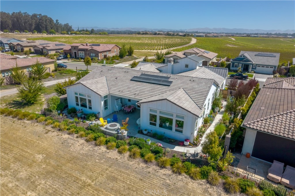 1594 Eucalyptus Road Nipomo, CA 93444 - Photo 59 of 75 a view of a house with outdoor space and ocean view