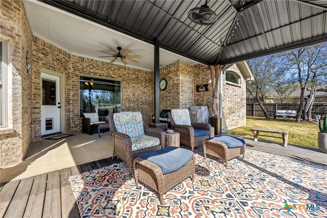 166 Mountain Rose Road Belton, TX 76513 - Photo 29 of 37 a building outdoor space with patio furniture