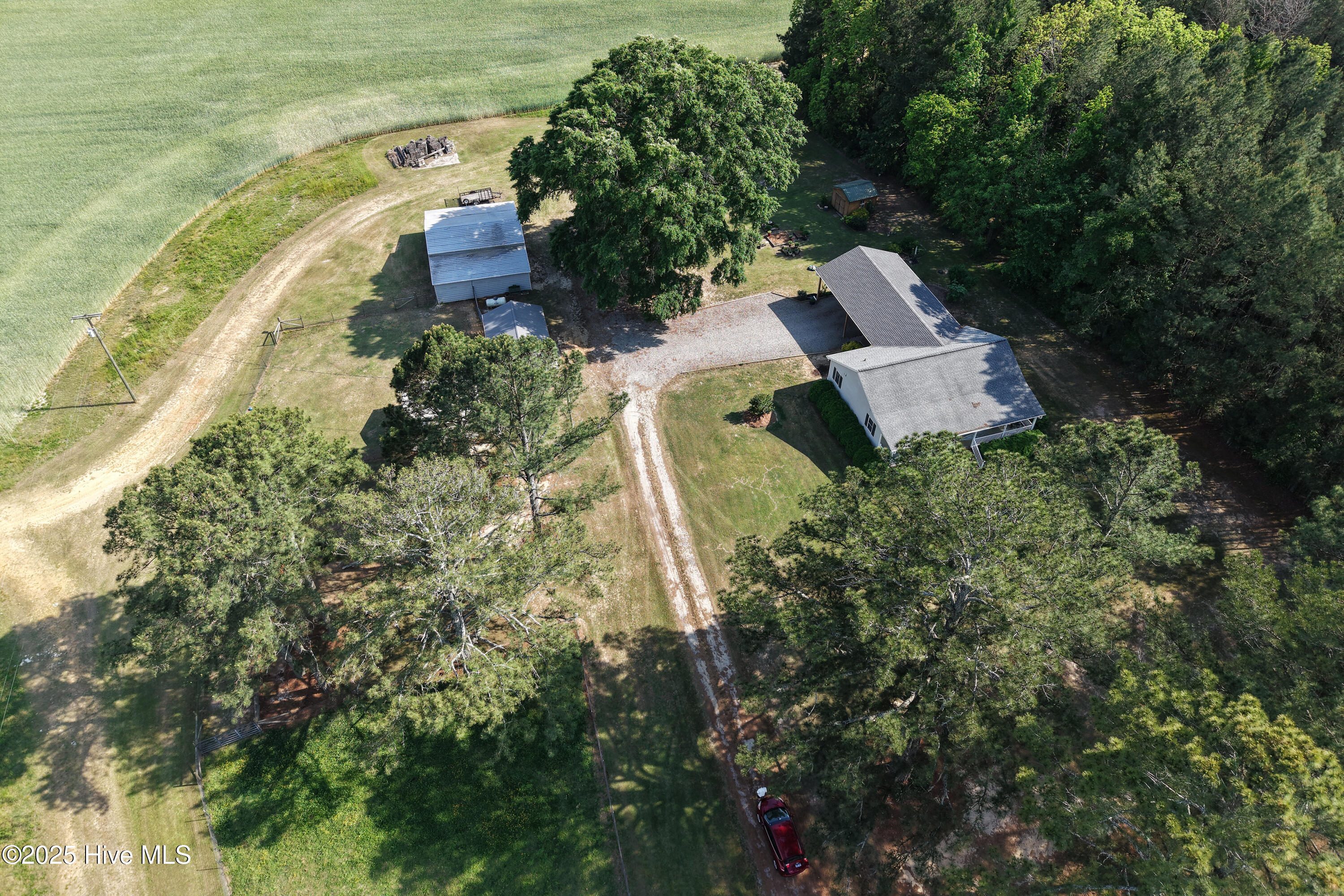 1107 Moonlight Road Scotland Neck, NC 27874 - Photo 43 of 57 Drone 1107 Moonlight Road-1