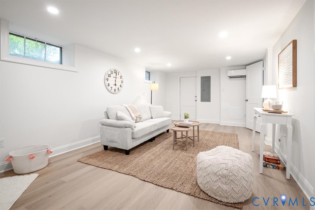 4703 Sylvan Road Richmond, VA 23225 - Photo 32 of 49 Finished basement with half bath