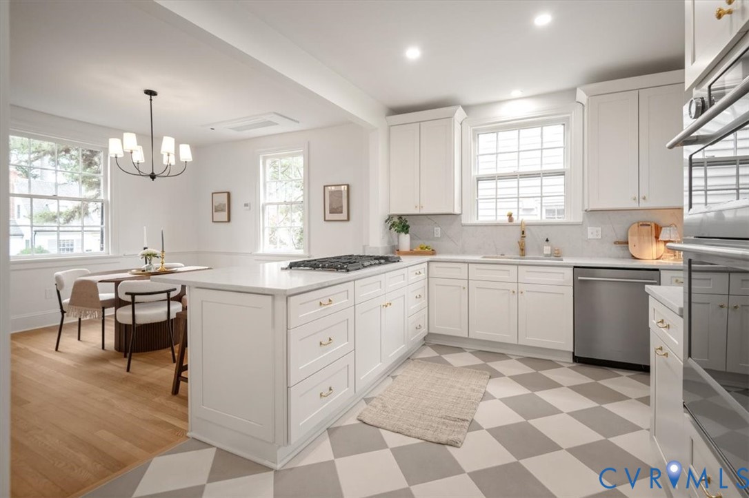 4703 Sylvan Road Richmond, VA 23225 - Photo 8 of 49 Kitchen looking into the dining room