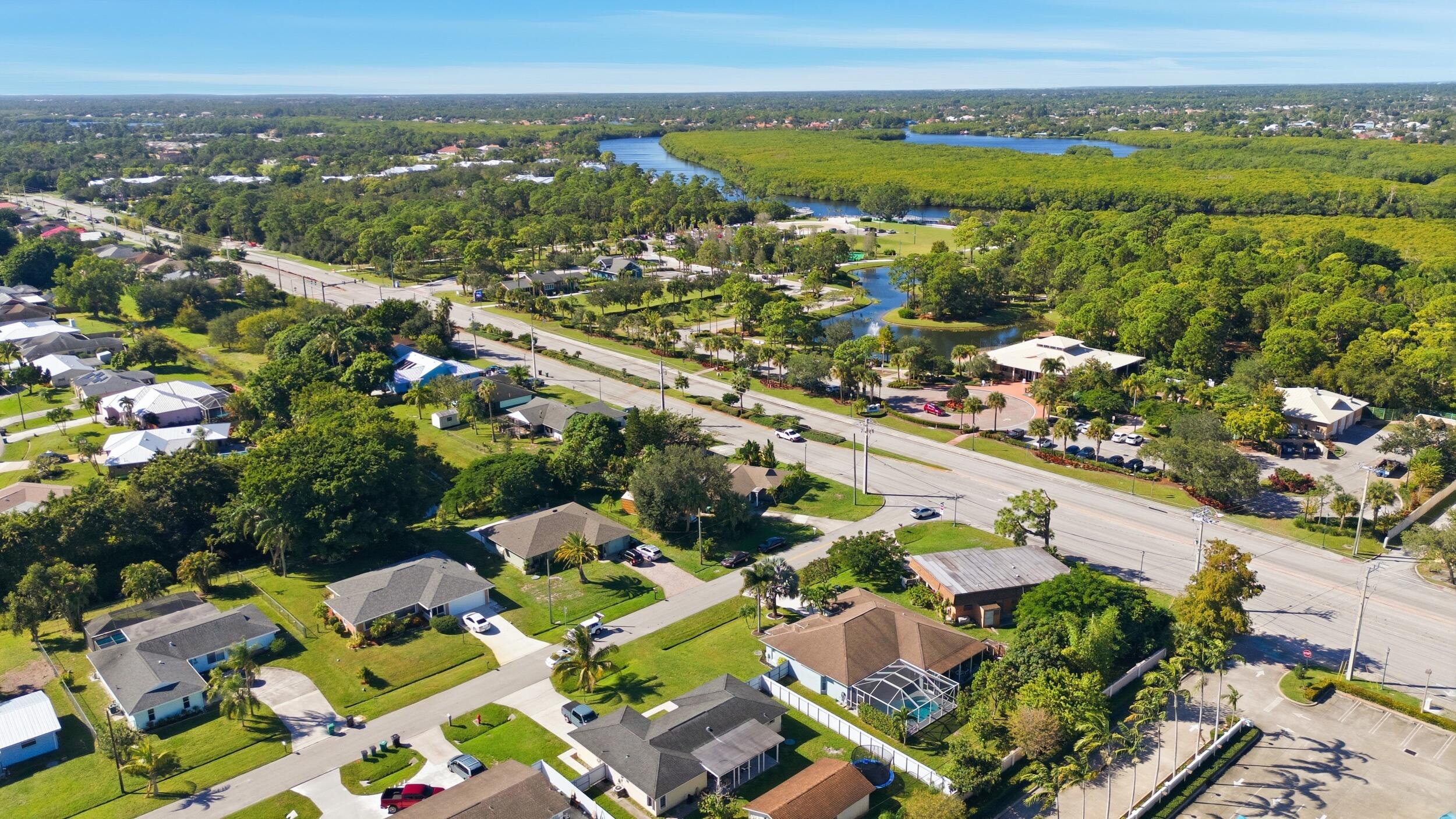 1102 Southeast Petunia Avenue Port St. Lucie, FL 34952 - Photo 17 of 23 view of city and mountain