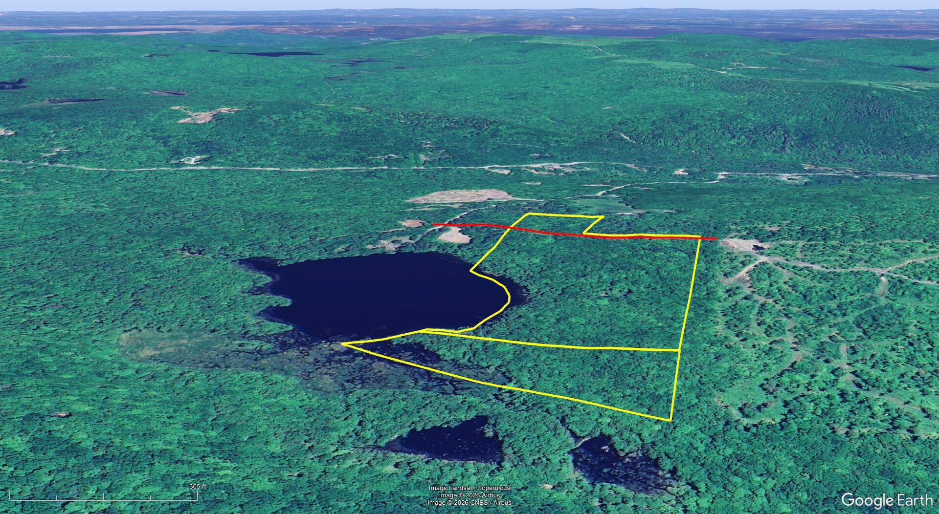 Lot 83-84 Off Jesse Ladd Road Vienna, ME 04360 - Photo 9 of 46 Aerial 5