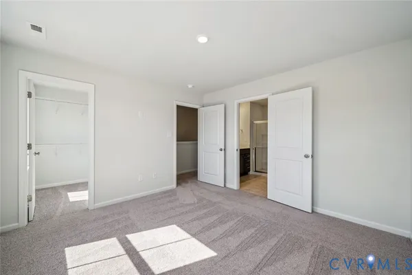 a view of empty room