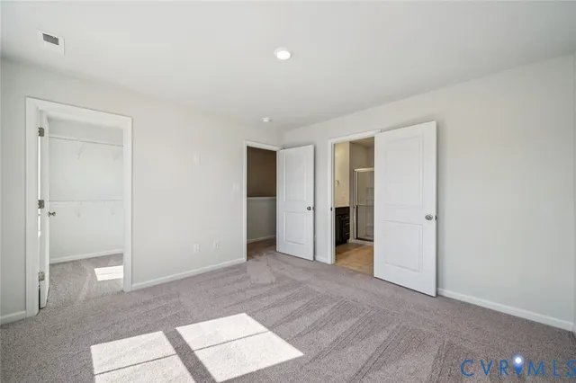 a view of empty room