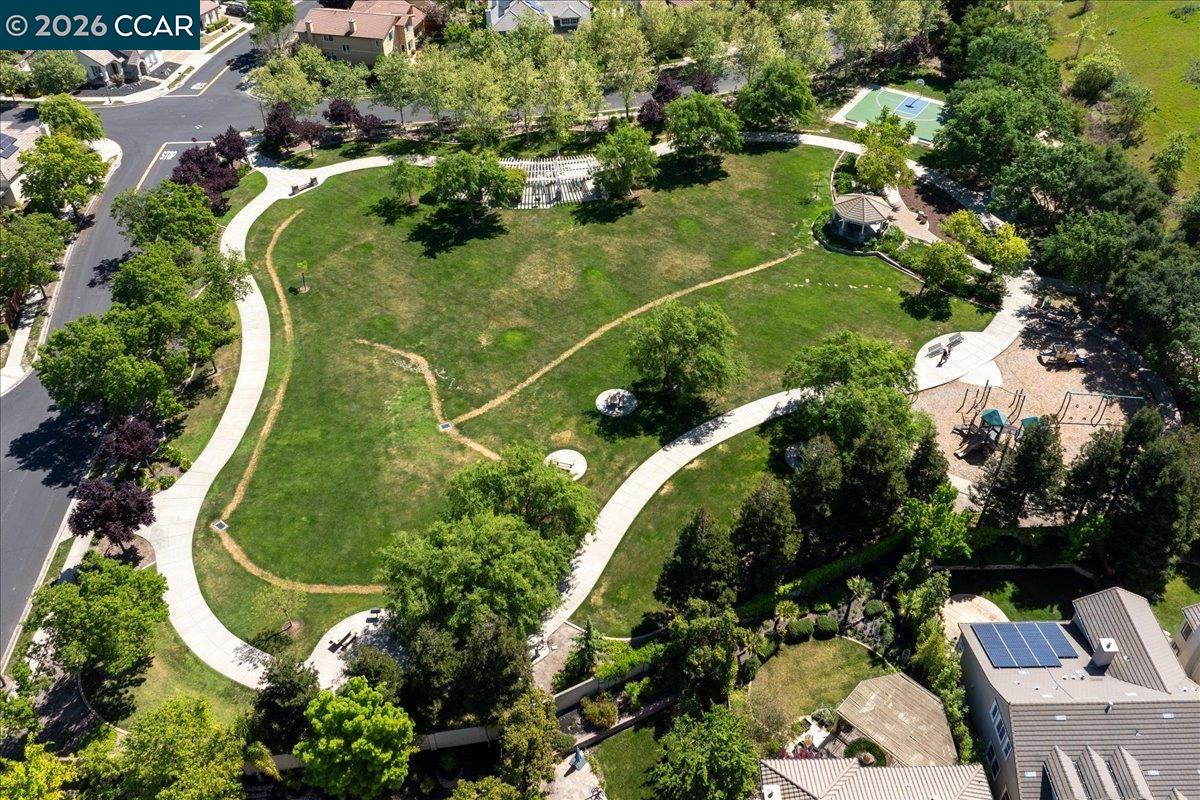 211 Cullens Court San Ramon, CA 94582 - Photo 45 of 56 an aerial view of a residential houses with outdoor space and street view