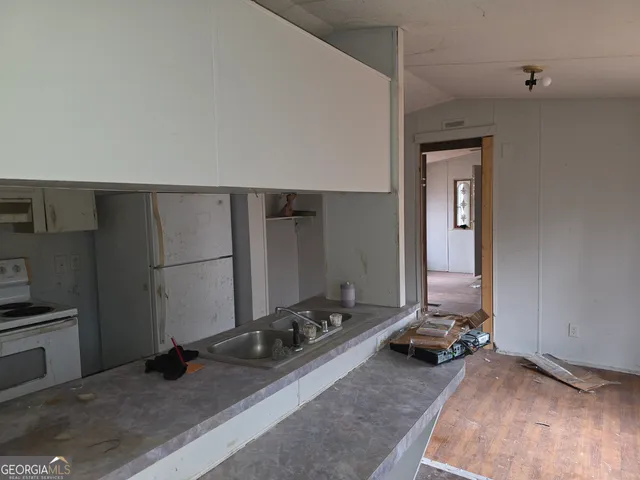 a room with storage and utility