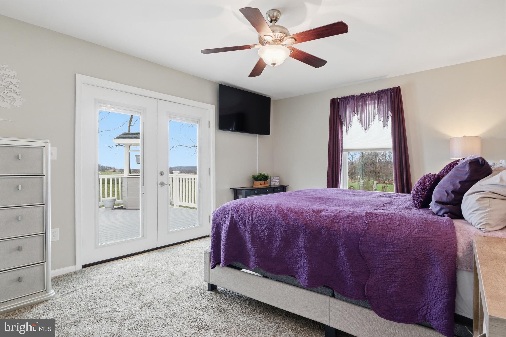 1025 White Oak Road Windsor, PA 17366 - Photo 16 of 70 Primary BR w/ doors to deck