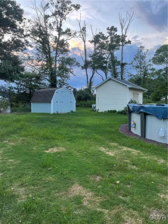 723 Bushkill Center Road Nazareth, PA 18064 - Photo 17 of 18 a view of a house with a yard