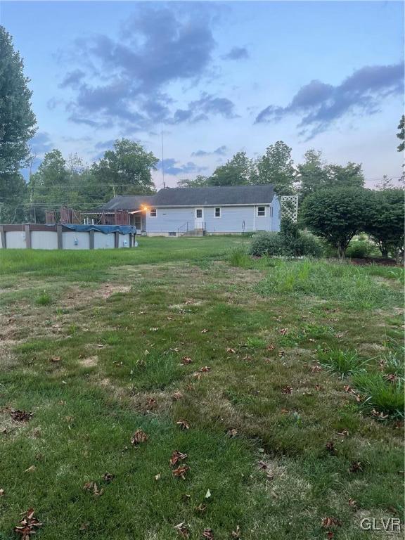 723 Bushkill Center Road Nazareth, PA 18064 - Photo 18 of 18 a view of a big yard with houses