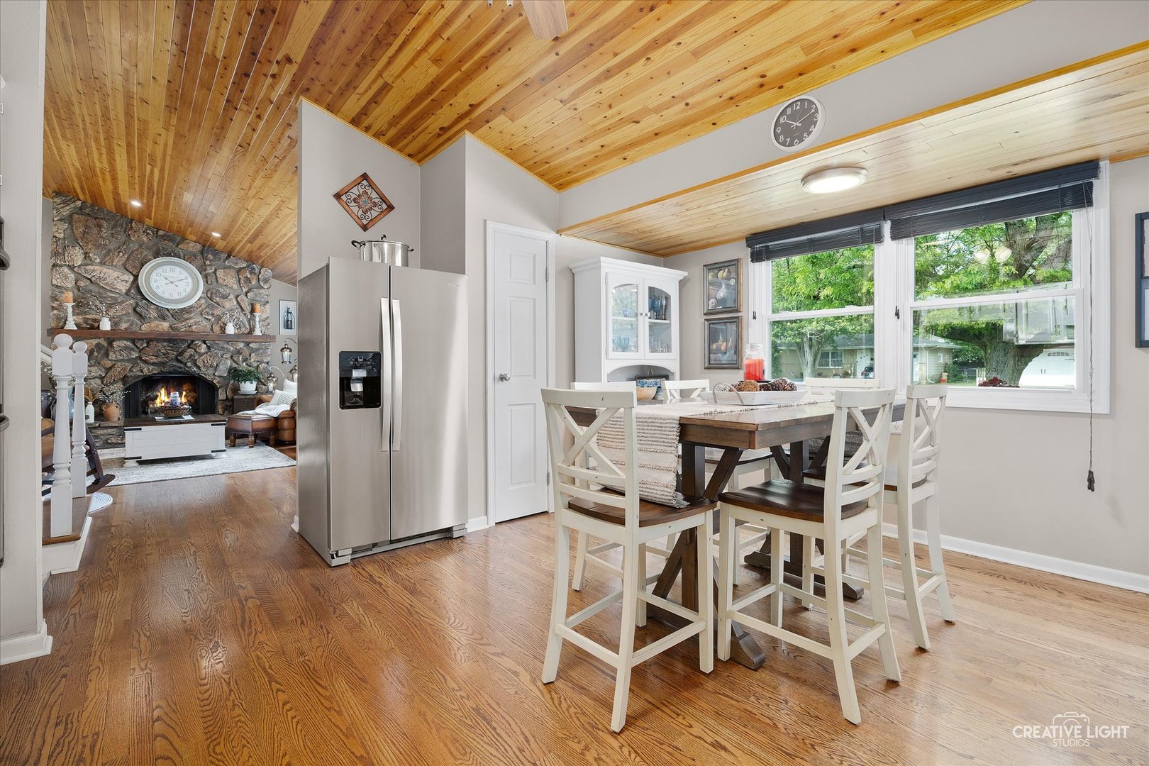 124 Fairview Drive St. Charles, IL 60174 - Photo 12 of 37 a view of a dining room with furniture window and outside view