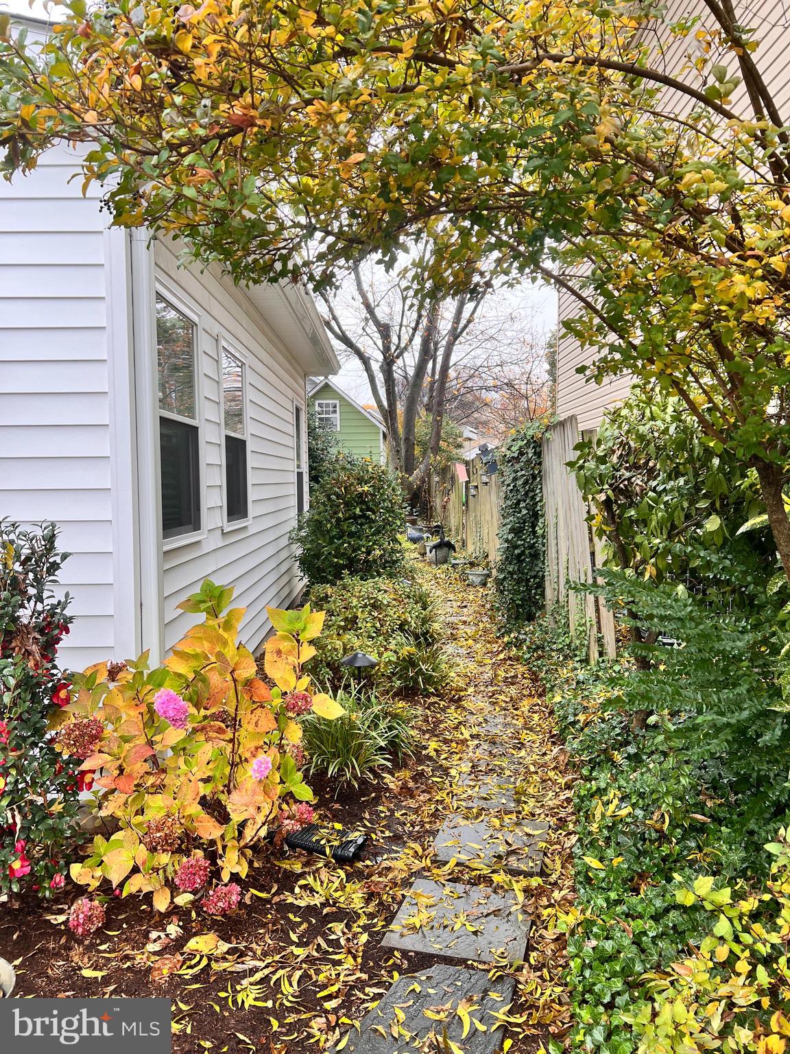 14382 Sedwick Avenue Solomons, MD 20688 - Photo 59 of 90 Fall 2025 walkway to the rear gardens