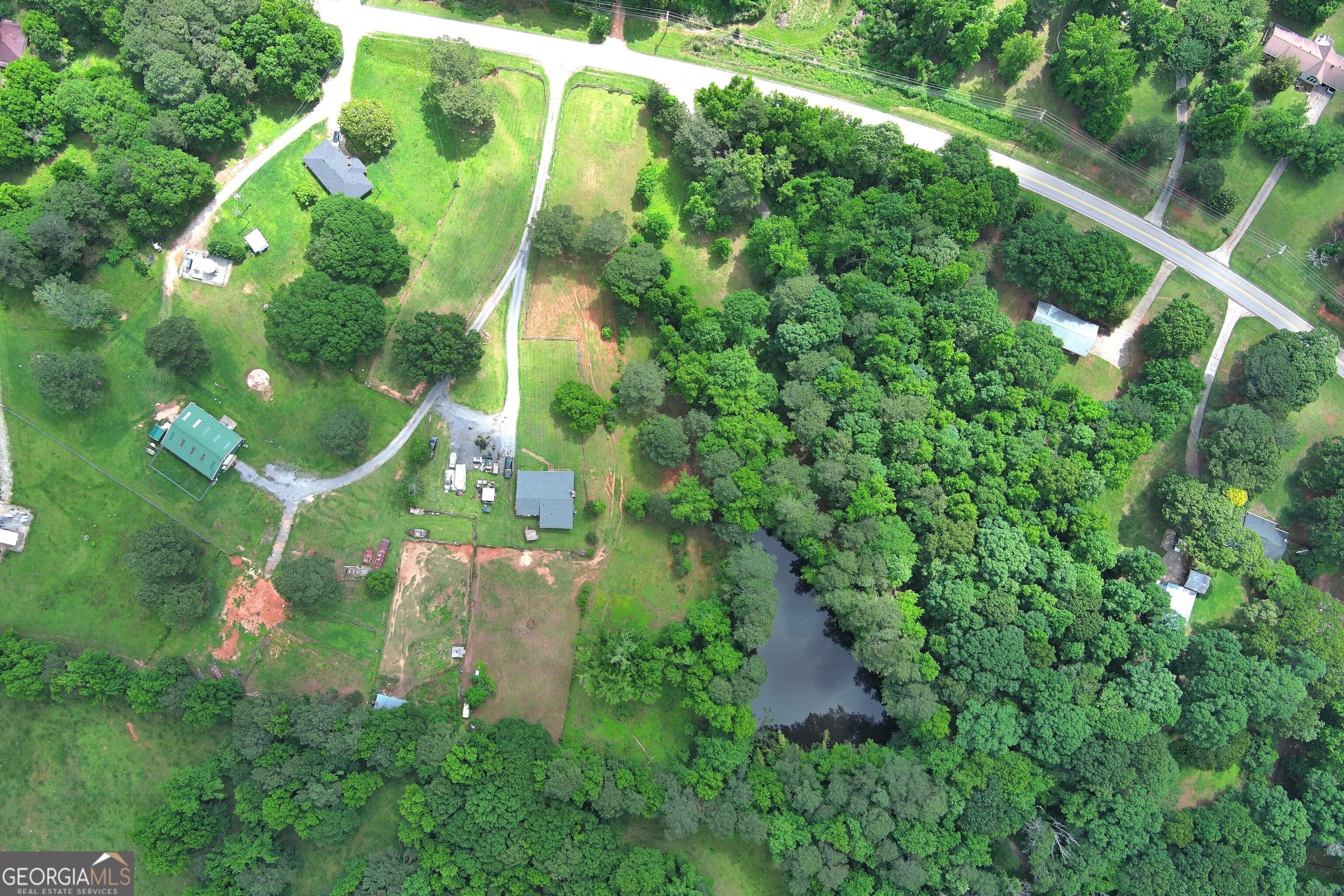 491 Thurman Road, Unit TRACT C Stockbridge, GA 30281 - Photo 9 of 18 a bird view of building