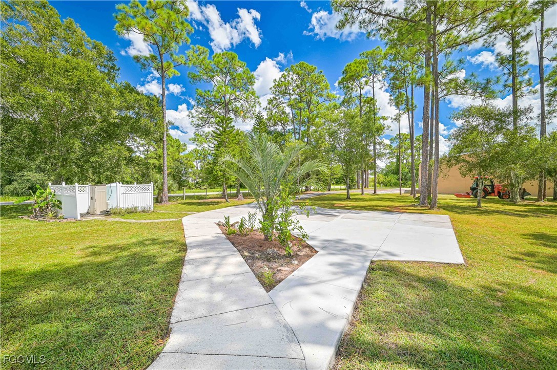 6840 Cadet Avenue Fort Myers, FL 33905 - Photo 13 of 37 a view of yard with tree