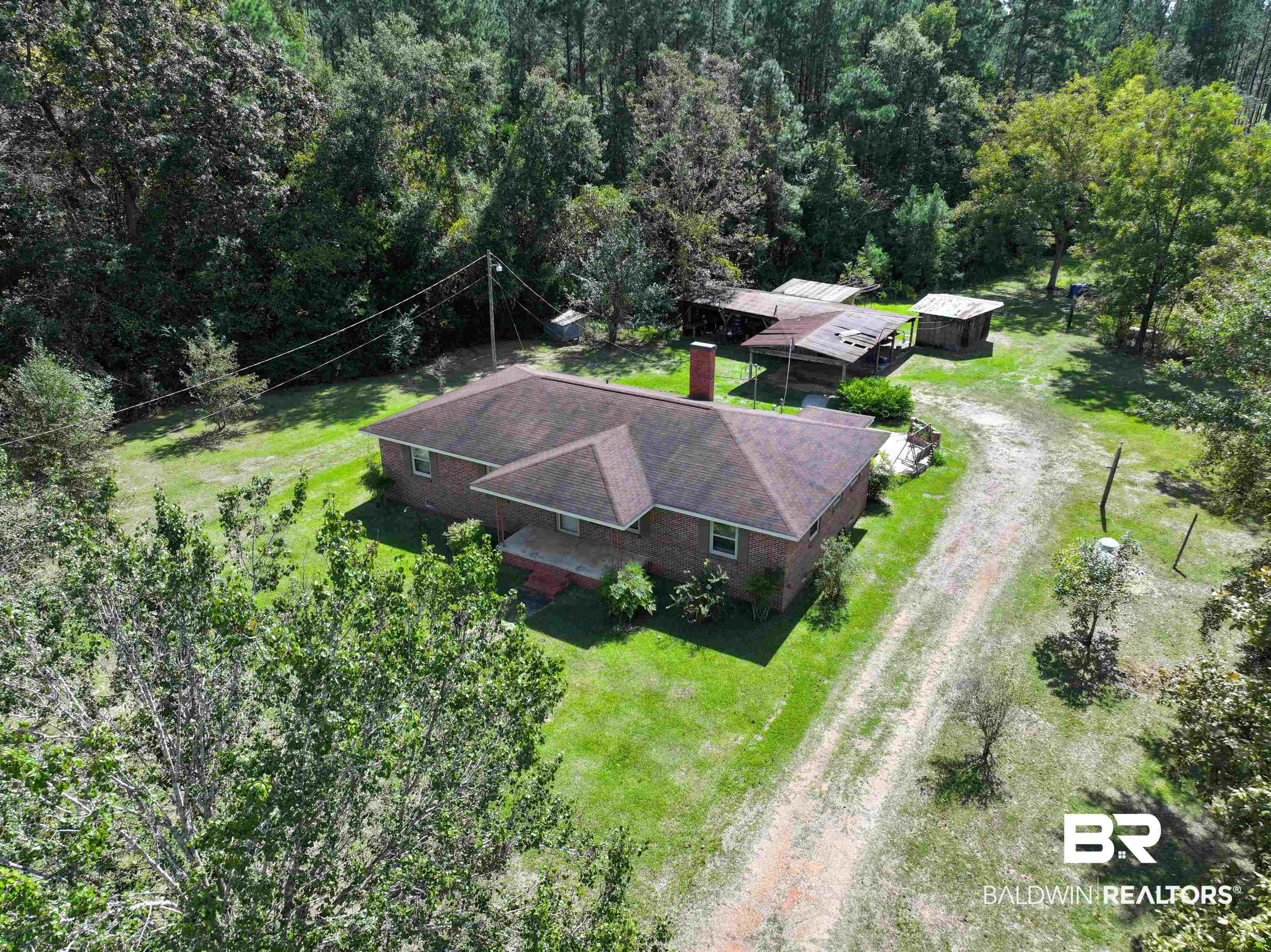 1081 Jay Road Brewton, AL 36426 - Photo 12 of 19 Drone / aerial view