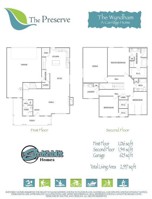 111 Fallberry Street, Unit LOT 372 Oak Ridge, TN 37830 - Photo 9 of 9 Wyndham Floorplan