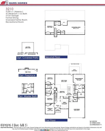 $468,900 | 1755 Pecan Drive, Unit LOT 20, Nashville, NC 27856