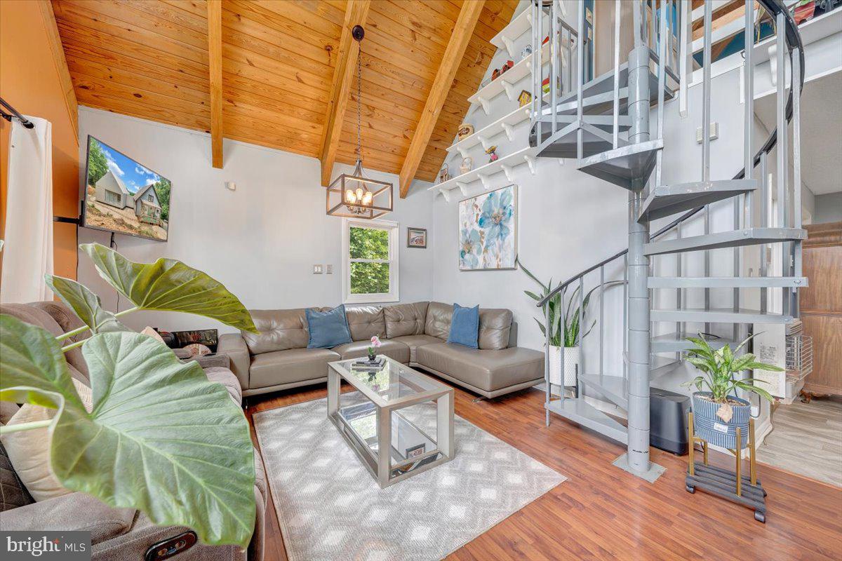722 Foley Ridge Road Stuart, VA 24171 - Photo 11 of 67 Charming loft with spiral staircase.