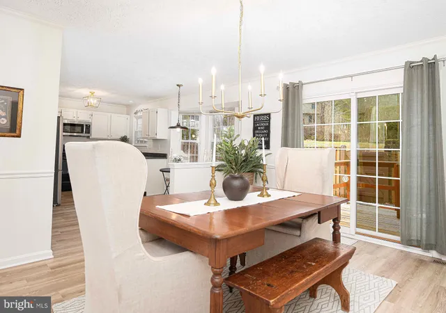 a view of a backyard with wooden fence