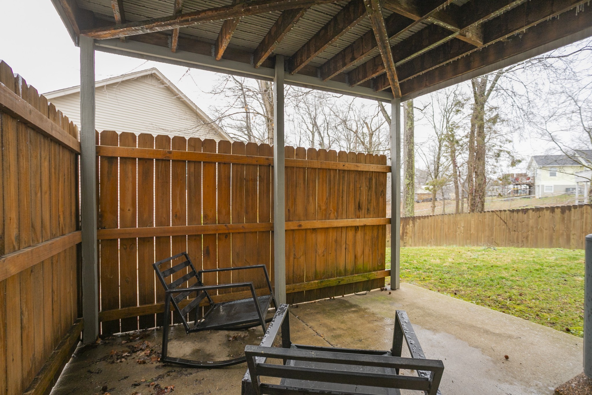 1464 Autumn Knoll Road Hermitage, TN 37076 - Photo 43 of 46 a view of backyard with cabin
