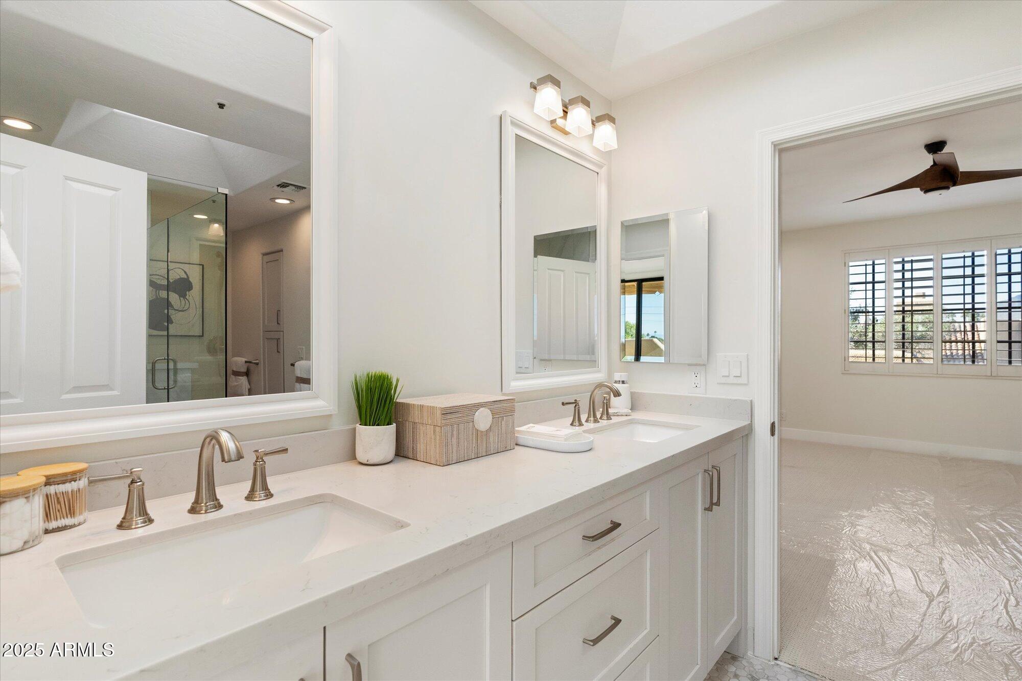 7955 East Chaparral Road, Unit 17 Scottsdale, AZ 85250 - Photo 36 of 57 Dual Sinks in Full 3rd Bath