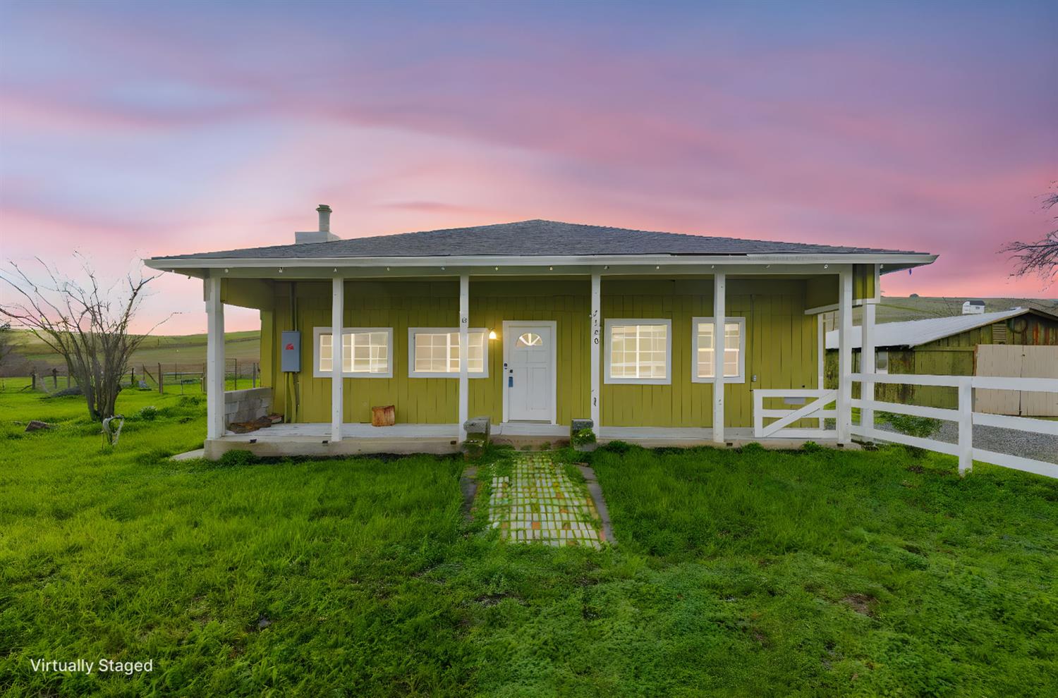 7580 Latrobe Road Shingle Springs, CA 95682 - Photo 46 of 56 a view of a house with a yard