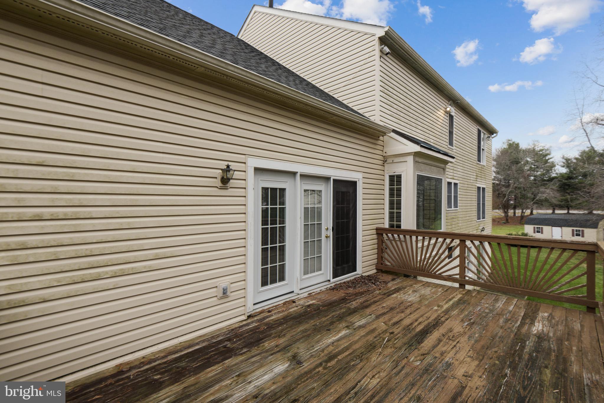 18102 Glover Court Accokeek, MD 20607 - Photo 62 of 68 Deck with Shed