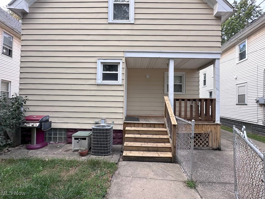6846 Ottawa Road Cleveland, OH 44105 - Photo 50 of 50 Entrance to property featuring central AC unit