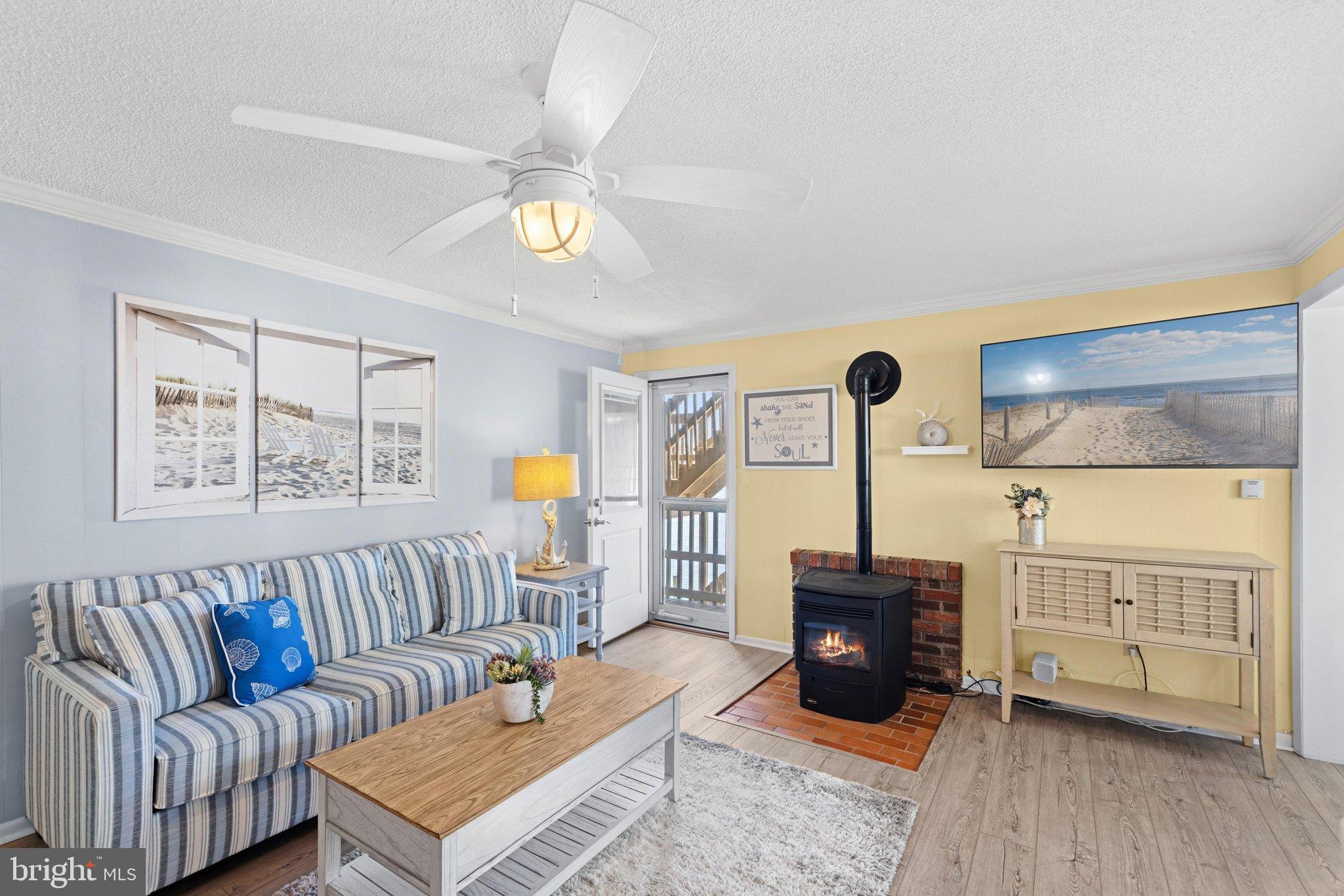 181 Jamestown Road, Unit 4 Ocean City, MD 21842 - Photo 8 of 39 Pellet Stove