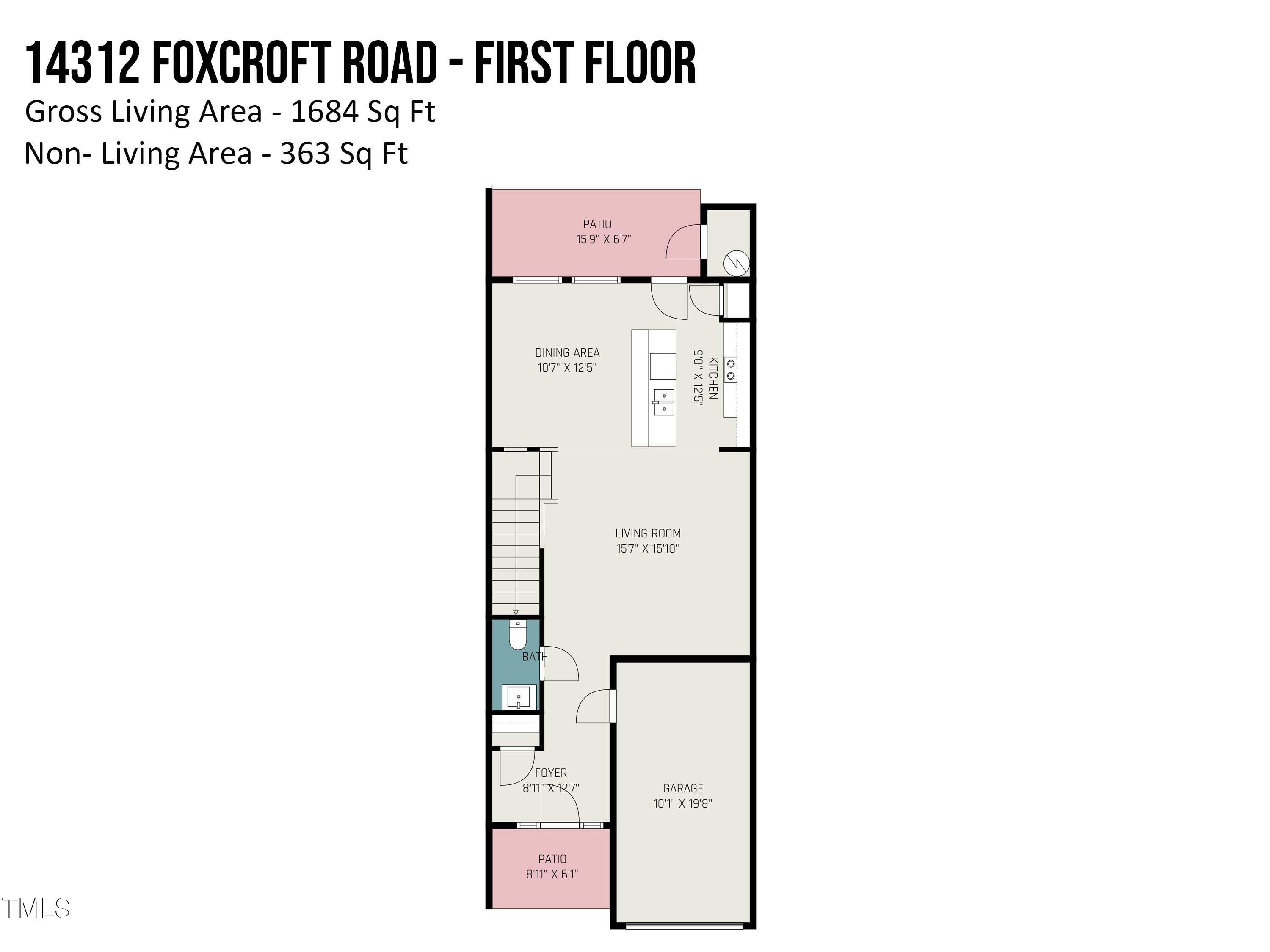 14312 Foxcroft Road Raleigh, NC 27614 - Photo 24 of 31 First floor