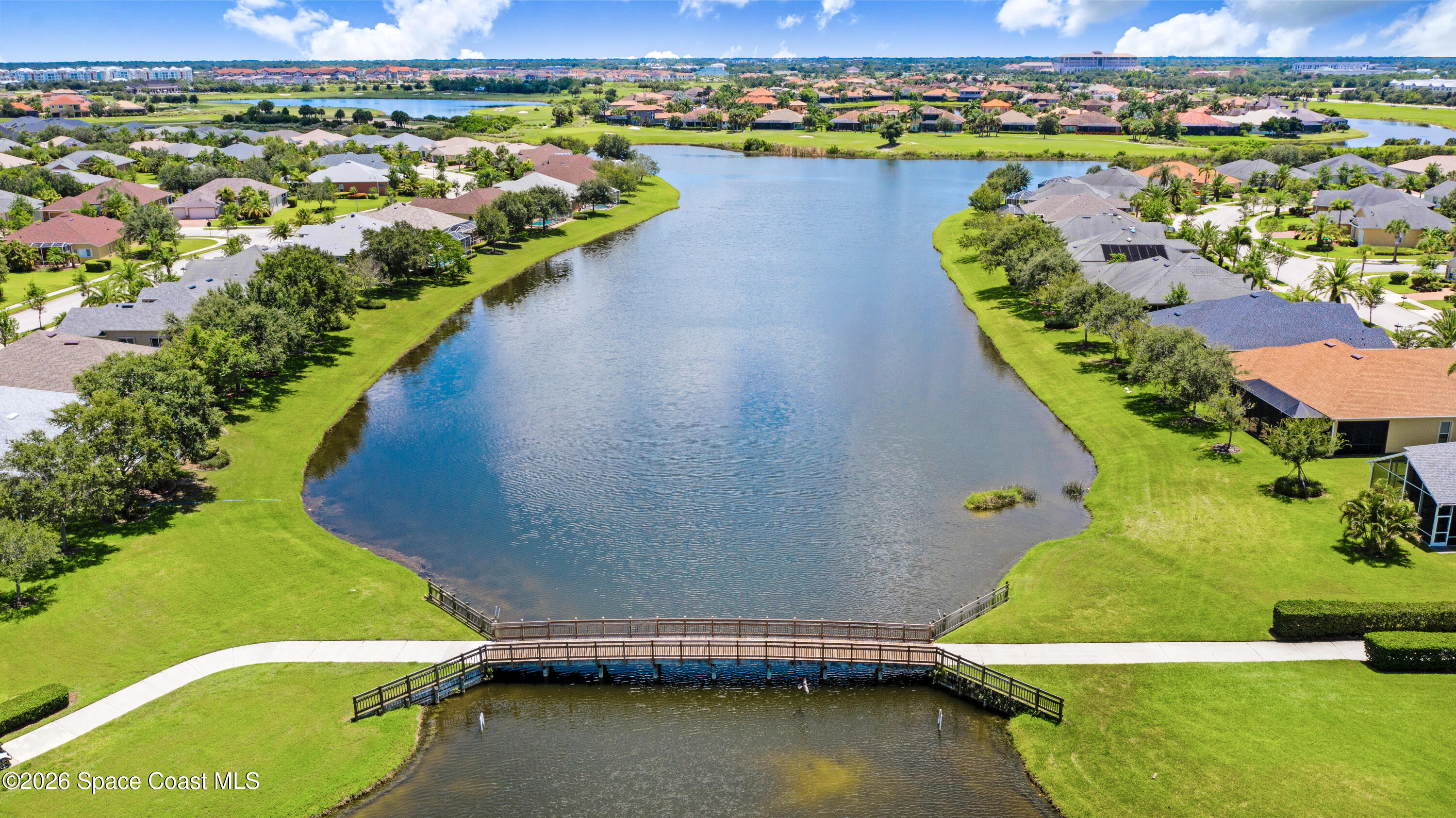 6973 Premonition Drive Melbourne, FL 32940 - Photo 61 of 91 an aerial view of a city