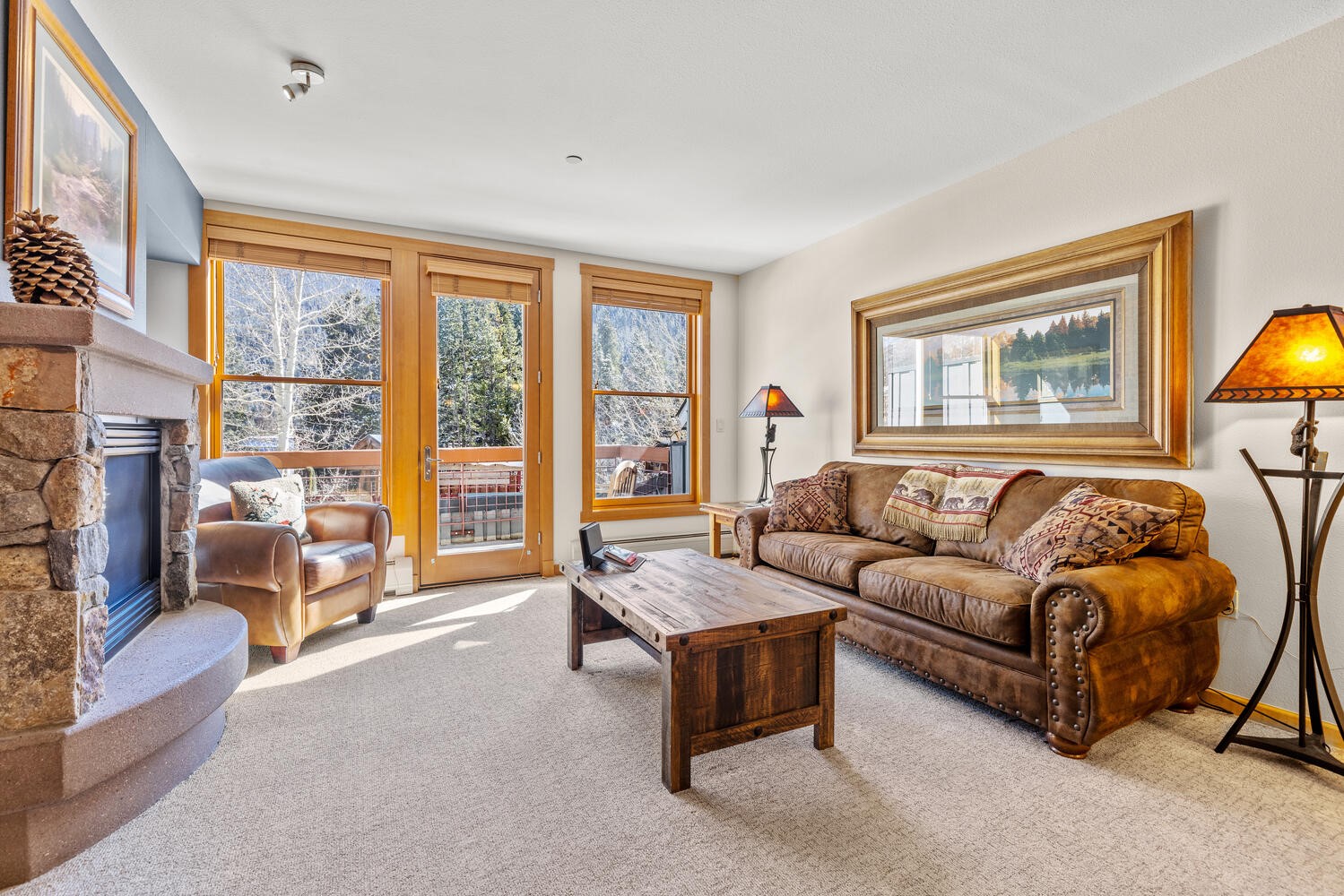 129 River Run Road, Unit 8031 Keystone, CO 80435 - Photo 4 of 30 oversized, open living area for River Run!