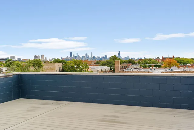 a view of city and ocean