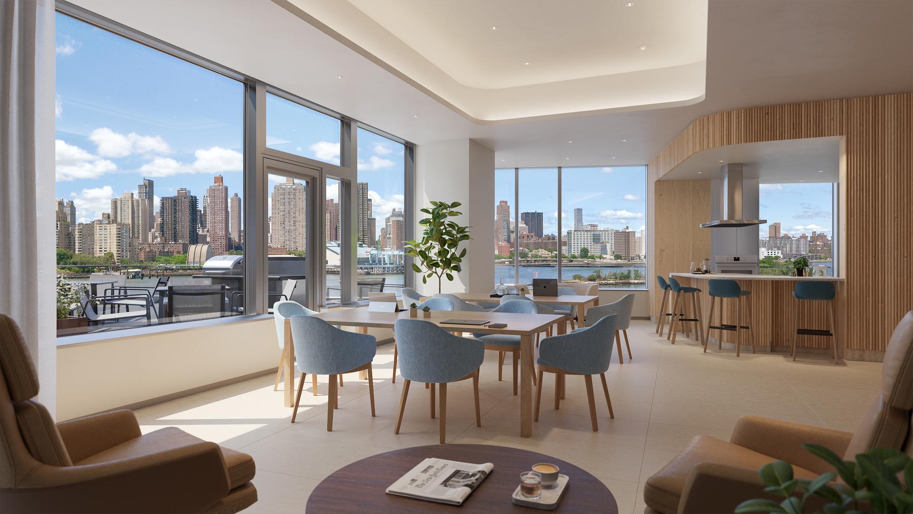 20 Halletts Point, Unit 22405 Queens, NY 11102 - Photo 26 of 47 a view of a dining room with furniture window and outside view