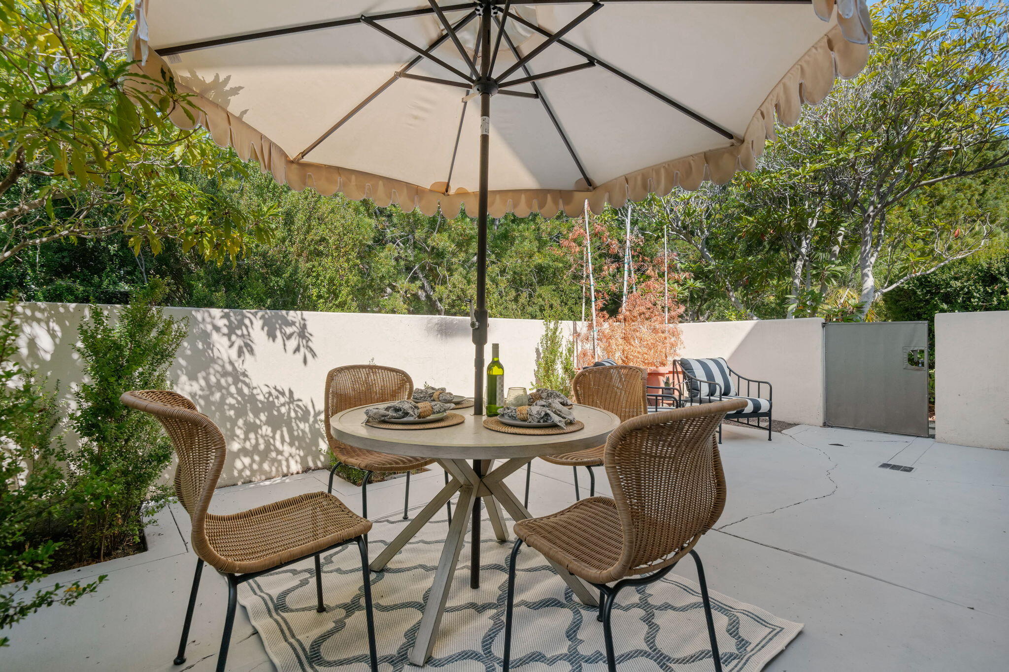 3709 Greggory Way, Unit 2 Santa Barbara, CA 93105 - Photo 13 of 35 18 - Patio