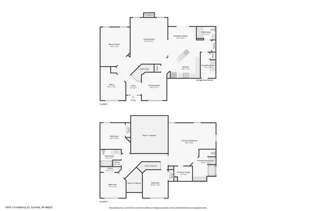 $509,990 | 5808 Corralberry Court, Carmel, IN 46033