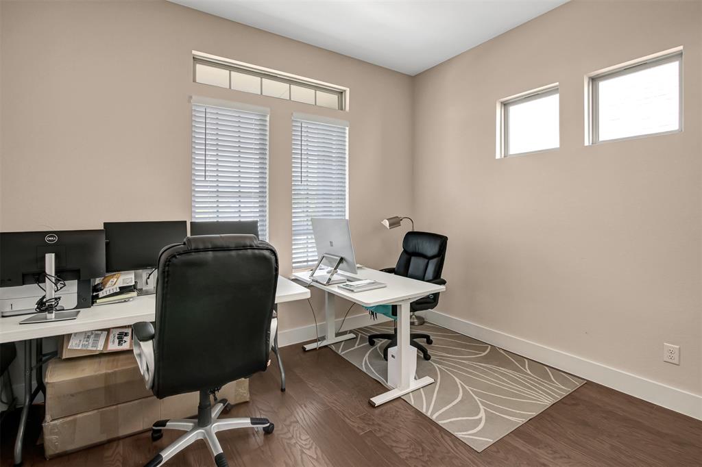 1026 Billy Lane Allen, TX 75013 - Photo 5 of 32 a view of a workspace with furniture and a window