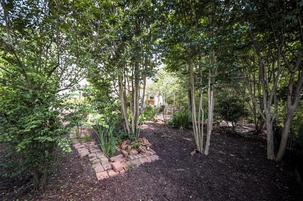 176 Oakland Way Dallas, GA 30157 - Photo 56 of 74 a view of a forest with trees in the background