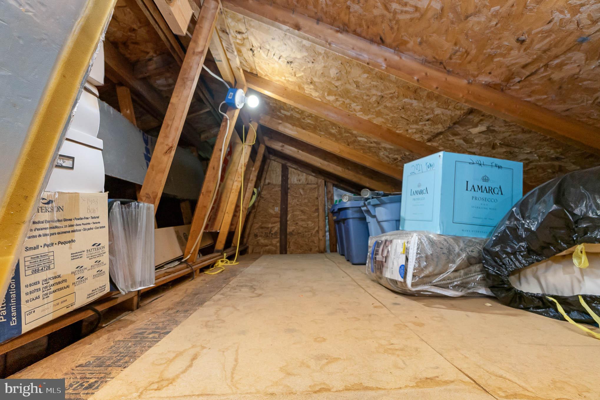 3510 Blue Coat Road Nottingham, MD 21236 - Photo 39 of 46 Light throughout the attic with tons of storage
