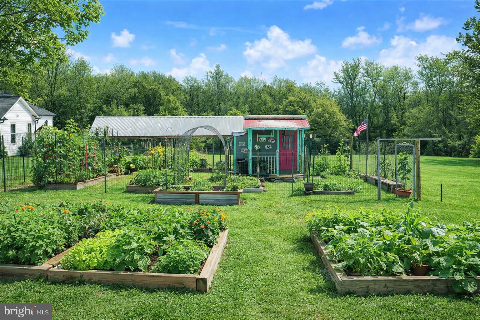 9500 Holsey Road Damascus, MD 20872 - Photo 61 of 76 Garden/Chicken Coop - Virtual Rendering