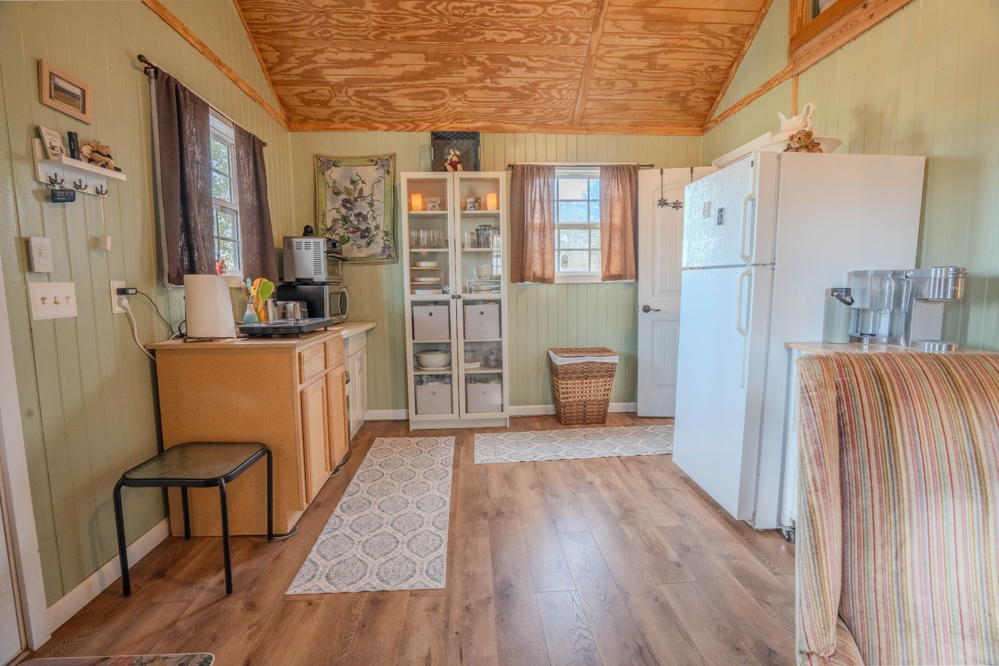 109 Rascal Town Road Loretto, TN 38469 - Photo 19 of 43 a view of a kitchen with furniture and wooden floor
