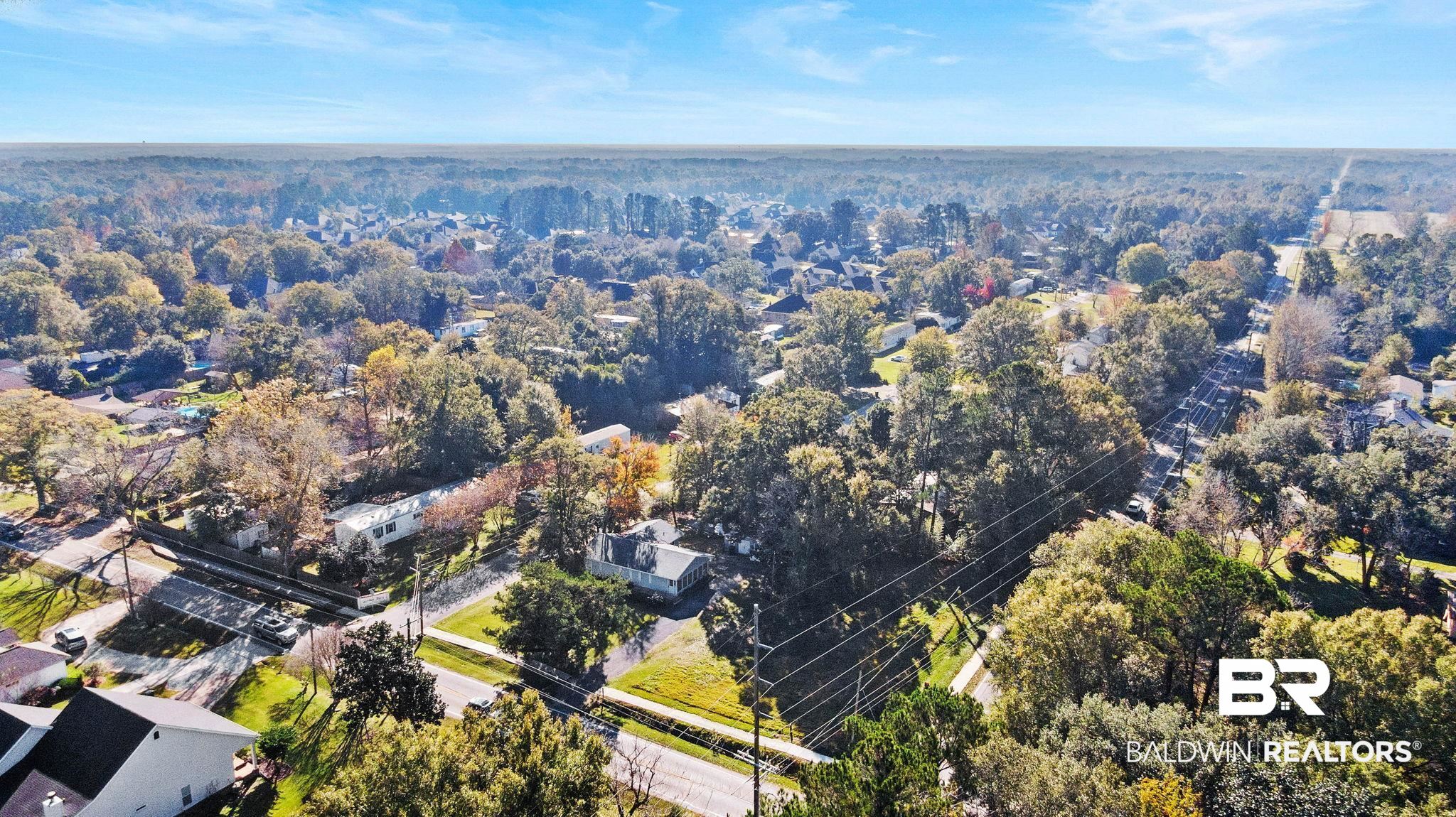 20202 County Road 13 Fairhope, AL 36532 - Photo 13 of 20 View of property location with a heavily wooded area