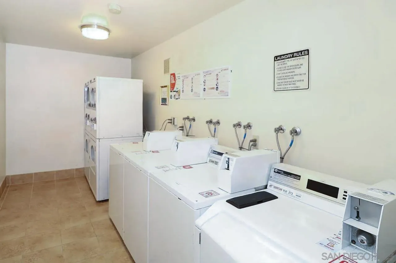 6725 Mission Gorge Road, Unit 101B San Diego, CA 92120 - Photo 22 of 22 Laundry