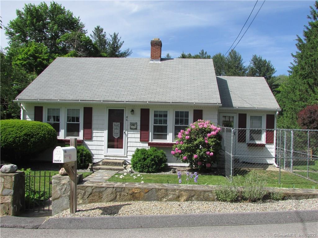 46 Station Road Baltic, CT 06330 - Photo 1 of 1 a front view of a house with garden