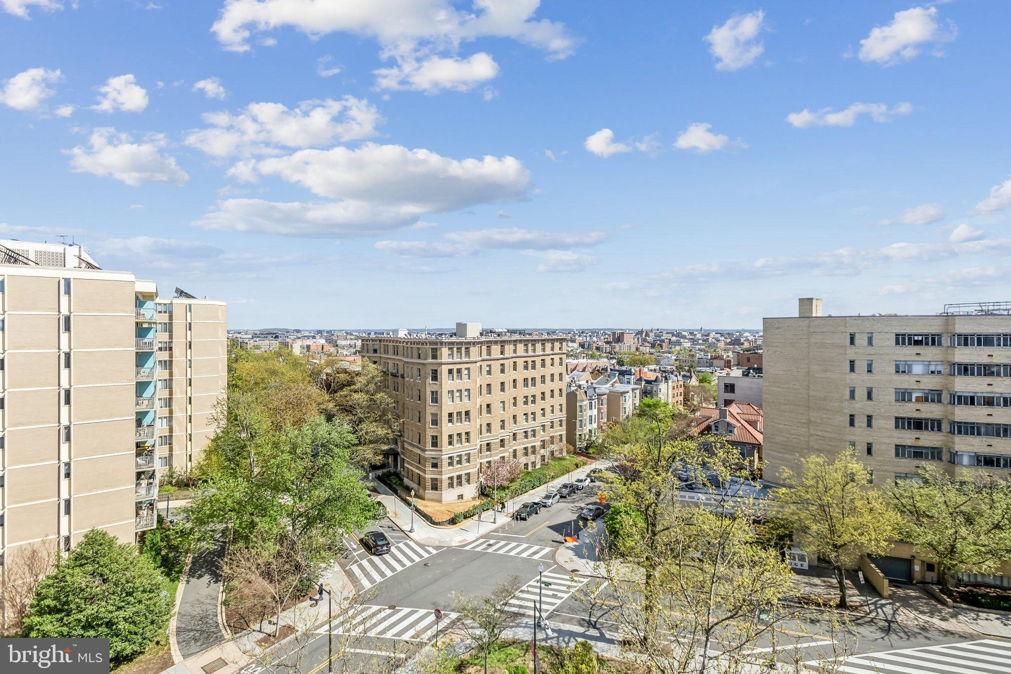 1901 Columbia Road Northwest, Unit 805 Washington, DC 20009 - Photo 32 of 37 a view of a city with tall buildings