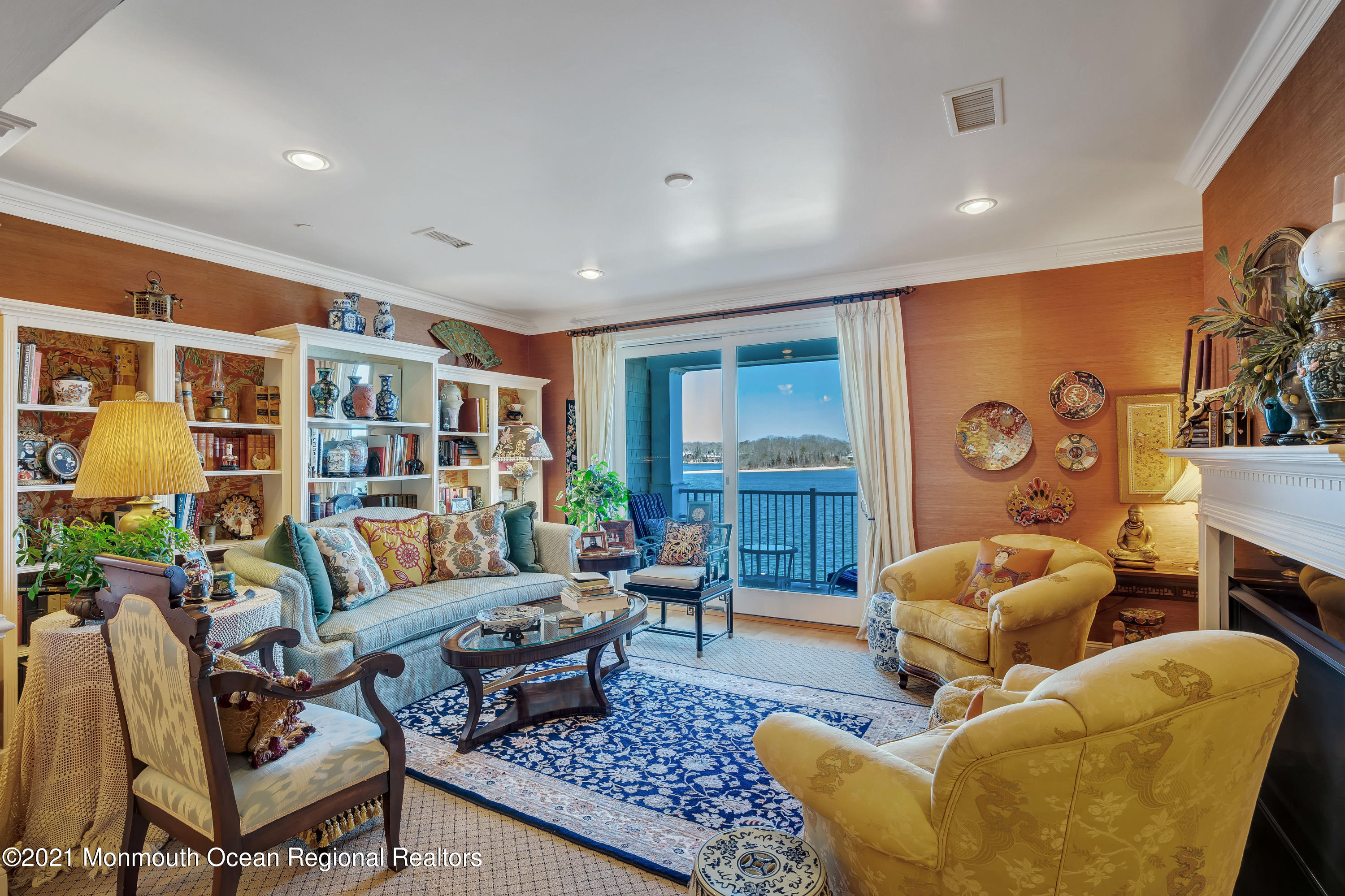2201 River Road, Unit 3202 Point Pleasant, NJ 08742 - Photo 12 of 44 a living room with furniture and a large window