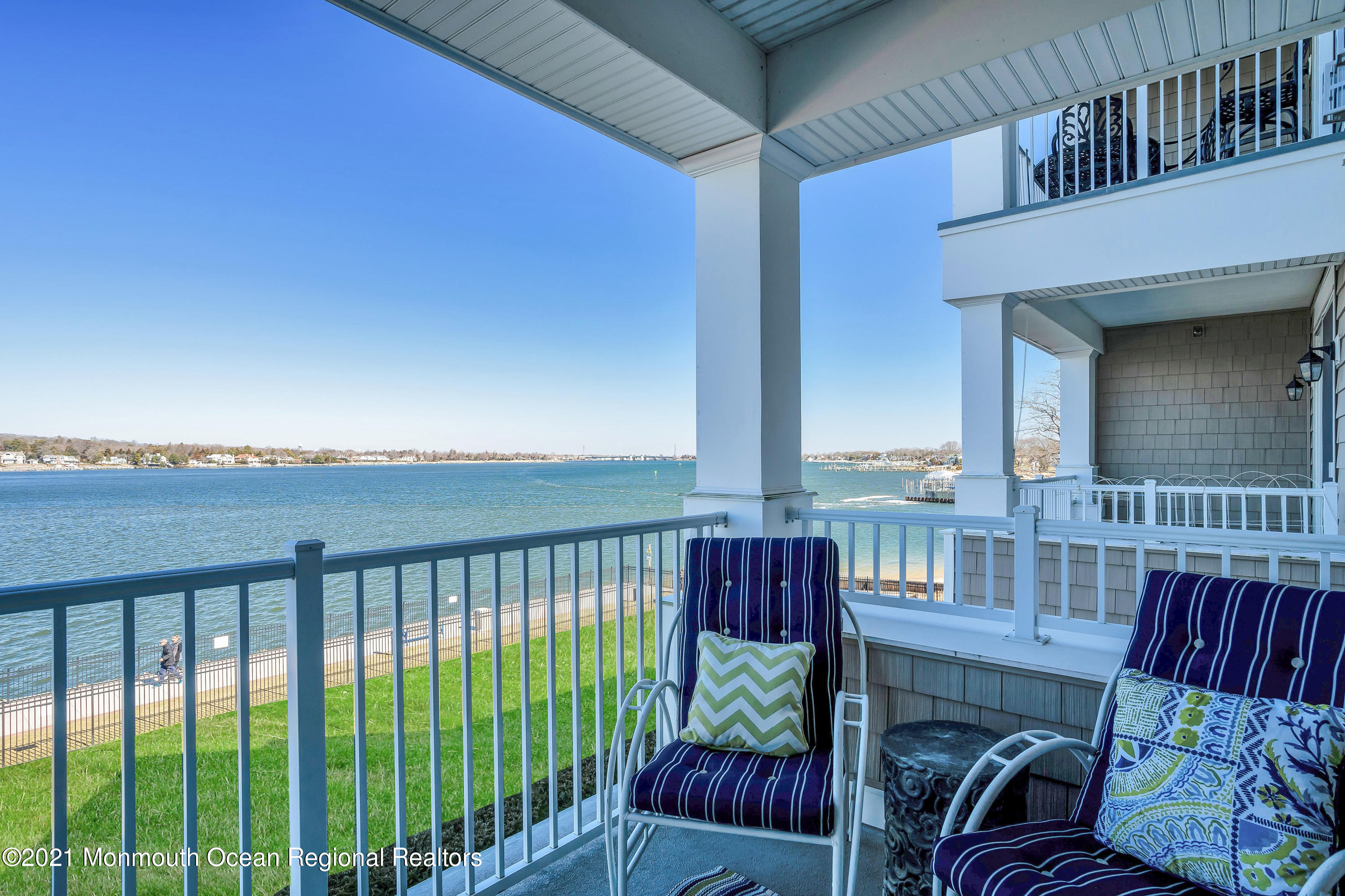 2201 River Road, Unit 3202 Point Pleasant, NJ 08742 - Photo 16 of 44 a view of a balcony with chairs